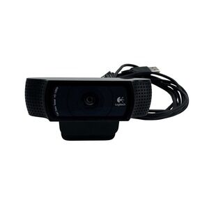 Logitech C920 HD Pro Webcam 1080p Carl Zeiss Lens Black USB Camera Tested